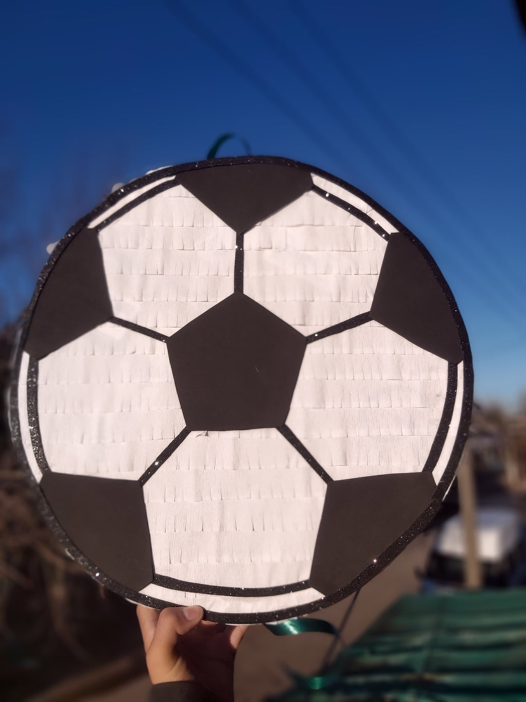 Piñata pelota futbol