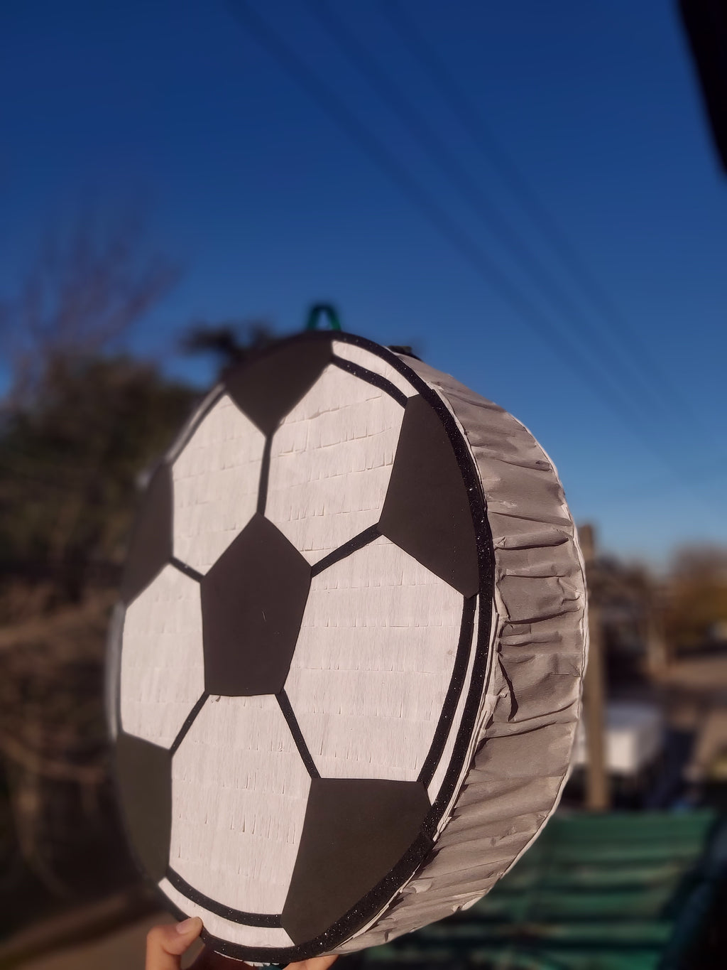 Piñata pelota futbol